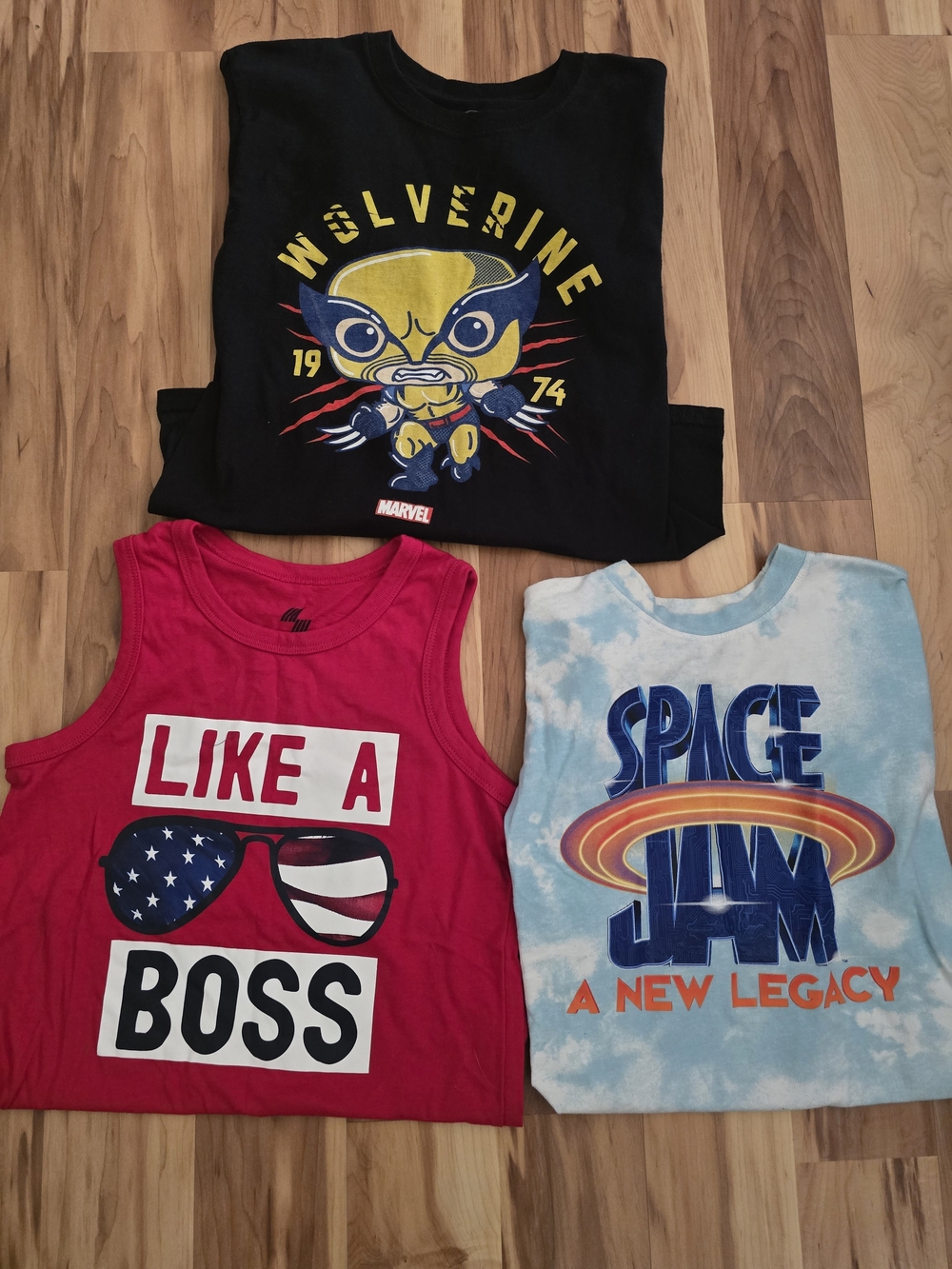 Boys 3 Piece Shirt Bundle Size Medium